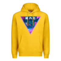 Lemon tired japanese otaku   abandoned city street art t shirt Premium Hoodie - linhVisuals