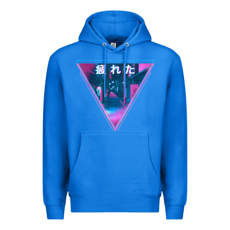 Tired Japanese Otaku   Abandoned City Street Art T Shirt Premium Hoodie by linhVisuals | Teevron