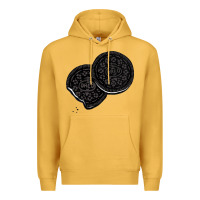 Mustard oreo lover  cookies Premium Hoodie - linhVisuals