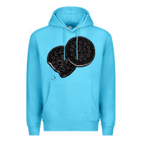 Ocean Blue oreo lover  cookies Premium Hoodie - linhVisuals
