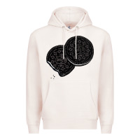 Pale Pink oreo lover  cookies Premium Hoodie - linhVisuals