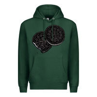 Sports Green oreo lover  cookies Premium Hoodie - linhVisuals