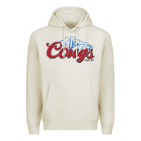 Oatmeal Heather wsu cougs light blue Premium Hoodie - linhVisuals