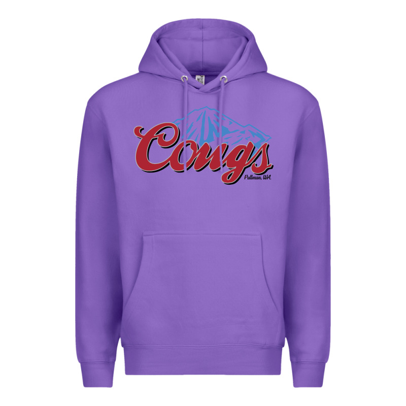 Wsu Cougs Light Blue Premium Hoodie by linhVisuals | Teevron