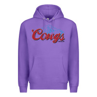 Purple wsu cougs light blue Premium Hoodie - linhVisuals