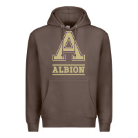 Coffee albion college athleticpurple Premium Hoodie - linhVisuals