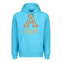 Ocean Blue albion college athleticpurple Premium Hoodie - linhVisuals
