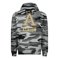 Slate Camo albion college athleticpurple Premium Hoodie - linhVisuals