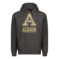 Smoke albion college athleticpurple Premium Hoodie - linhVisuals