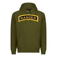 Army Green army ranger tab   black & gold   army ranger tab black gold Premium Hoodie - linhVisuals