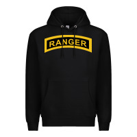 Black army ranger tab   black & gold   army ranger tab black gold Premium Hoodie - linhVisuals