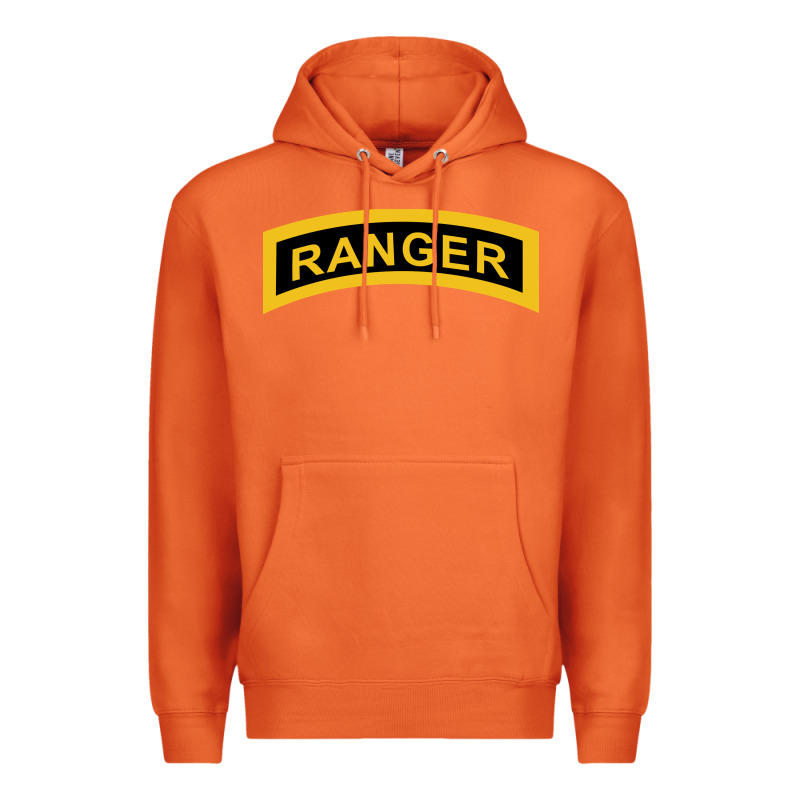 Army Ranger Tab   Black & Gold   Army Ranger Tab Black Gold Premium Hoodie by linhVisuals | Teevron