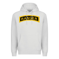 Dove Grey army ranger tab   black & gold   army ranger tab black gold Premium Hoodie - linhVisuals