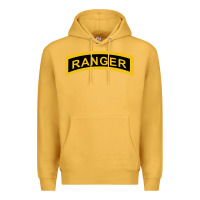 Mustard army ranger tab   black & gold   army ranger tab black gold Premium Hoodie - linhVisuals