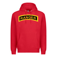 Red army ranger tab   black & gold   army ranger tab black gold Premium Hoodie - linhVisuals