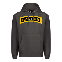Smoke army ranger tab   black & gold   army ranger tab black gold Premium Hoodie - linhVisuals