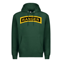 Sports Green army ranger tab   black & gold   army ranger tab black gold Premium Hoodie - linhVisuals