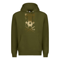 Army Green tekken inspired king design premium t shirt Premium Hoodie - linhVisuals