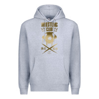 Heather Grey tekken inspired king design premium t shirt Premium Hoodie - linhVisuals