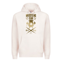 Pale Pink tekken inspired king design premium t shirt Premium Hoodie - linhVisuals