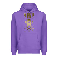 Purple tekken inspired king design premium t shirt Premium Hoodie - linhVisuals