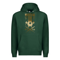 Sports Green tekken inspired king design premium t shirt Premium Hoodie - linhVisuals