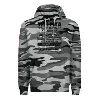 Slate Camo yes i'm a spoiled husband ..awesome wife t shirt Premium Hoodie - linhVisuals