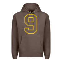 Coffee number #9 sports jersey uniform Premium Hoodie - linhVisuals