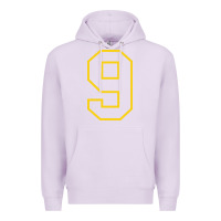 Lilac number #9 sports jersey uniform Premium Hoodie - linhVisuals