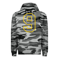 Slate Camo number #9 sports jersey uniform Premium Hoodie - linhVisuals