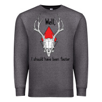 Charcoal Heather I should have been faster Premium Sweatshirt - Bettercallsaul