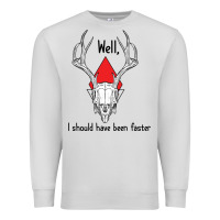 Dove Grey I should have been faster Premium Sweatshirt - Bettercallsaul