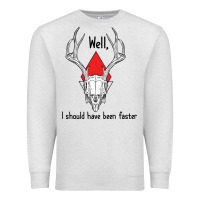Oatmeal Heather I should have been faster Premium Sweatshirt - Bettercallsaul