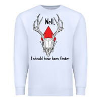 White I should have been faster Premium Sweatshirt - Bettercallsaul