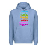 Colony Blue althea cassidy name woman mans Premium Hoodie - linhVisuals