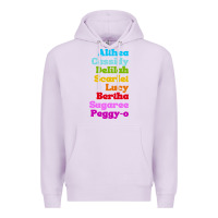 Lilac althea cassidy name woman mans Premium Hoodie - linhVisuals