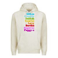 Oatmeal Heather althea cassidy name woman mans Premium Hoodie - linhVisuals