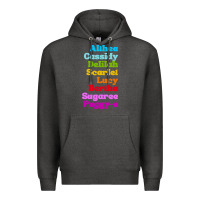 Charcoal Heather althea cassidy name woman mans Premium Hoodie - linhVisuals