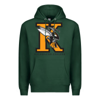 Sports Green kalamazoo college vectorized Premium Hoodie - linhVisuals