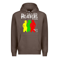 Coffee otls heathers Premium Hoodie - linhVisuals