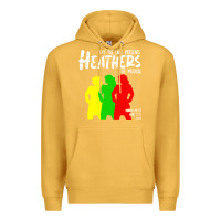 Mustard otls heathers Premium Hoodie - linhVisuals