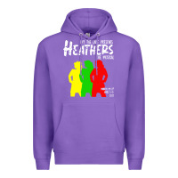 Purple otls heathers Premium Hoodie - linhVisuals