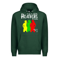 Sports Green otls heathers Premium Hoodie - linhVisuals