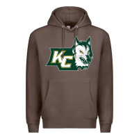 Coffee keuka college wolf vectorized Premium Hoodie - linhVisuals