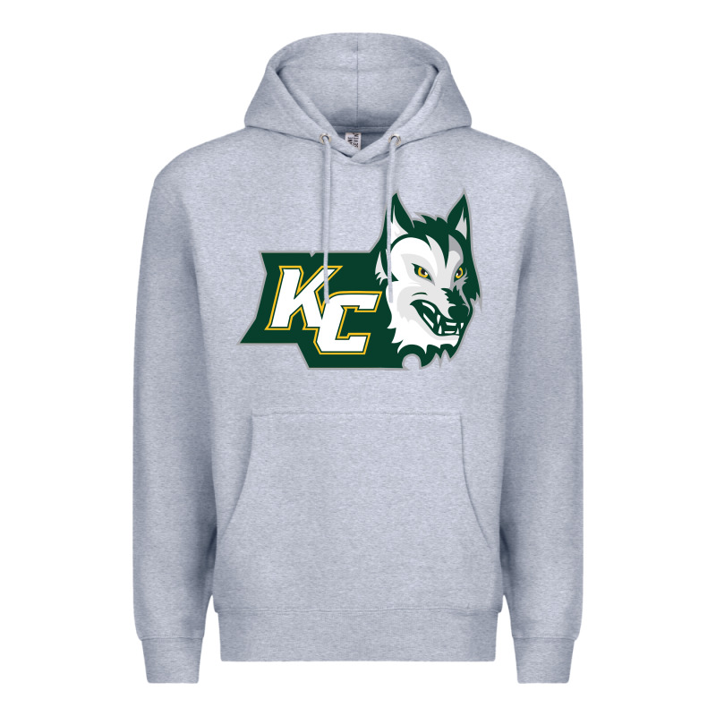 Keuka College Wolf Vectorized Premium Hoodie by linhVisuals | Teevron