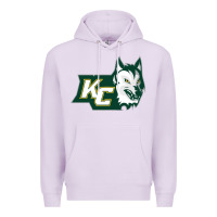 Lilac keuka college wolf vectorized Premium Hoodie - linhVisuals