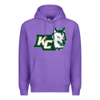Purple keuka college wolf vectorized Premium Hoodie - linhVisuals