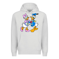 Dove Grey donal duck Premium Hoodie - linhVisuals