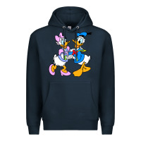 Navy donal duck Premium Hoodie - linhVisuals