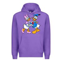 Purple donal duck Premium Hoodie - linhVisuals